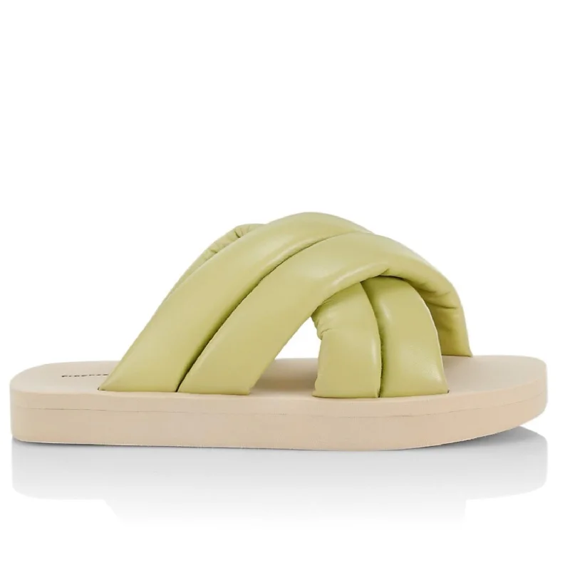 Women's Float Padded Sandal In Green