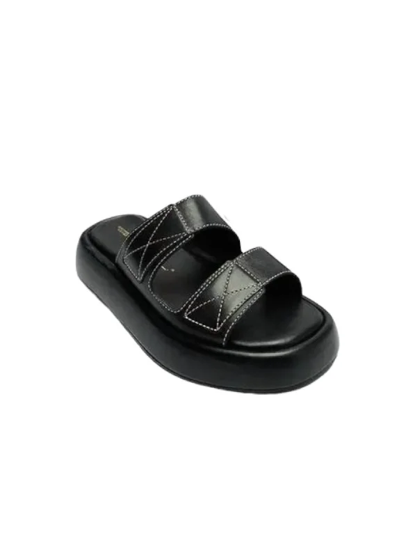 Women's Kiara Slide Sandal In Black