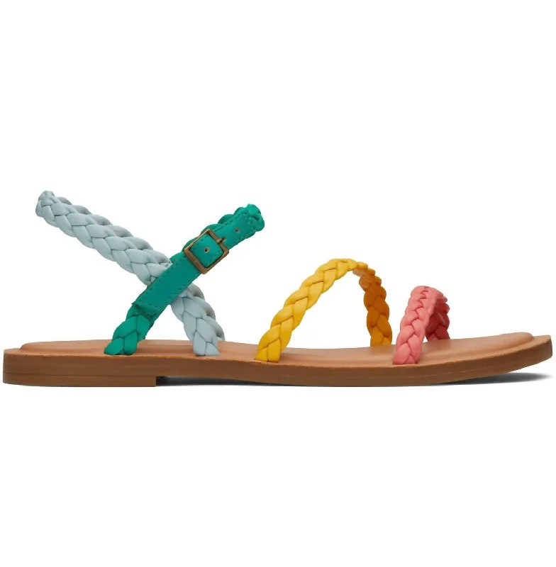 Women's Kira Strappy Sandal In Multi-Color