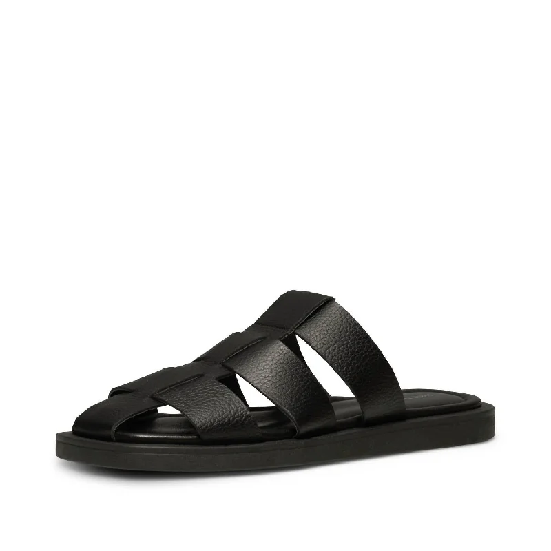 Women's Krista Fisherman Slip-On Sandals In Black