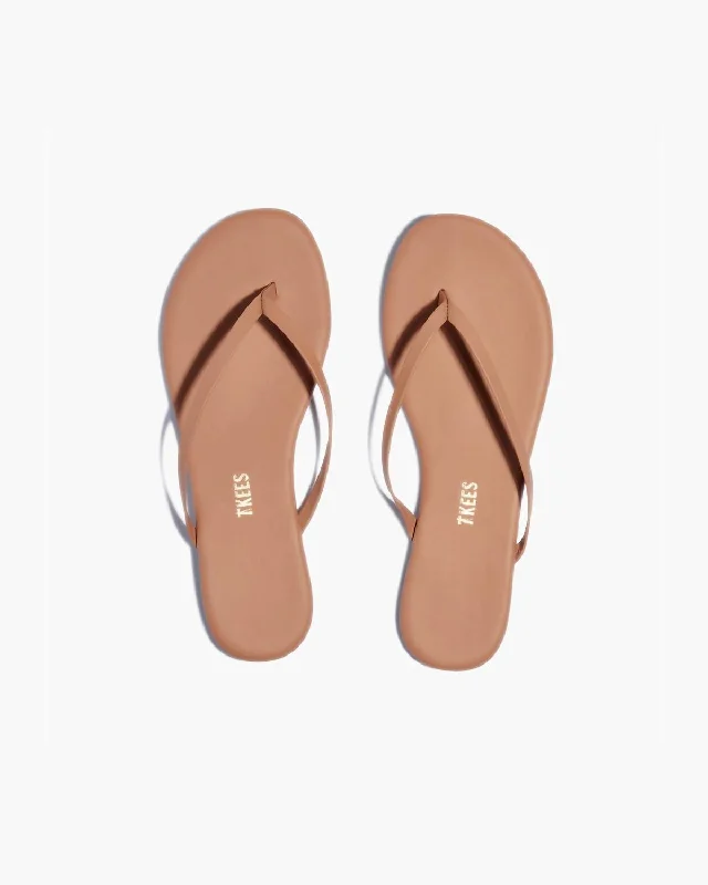 Women's Liners Flip Flops In Praline