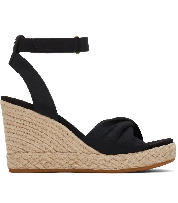 Women's Marisela Wedge Heel Sandal In Black