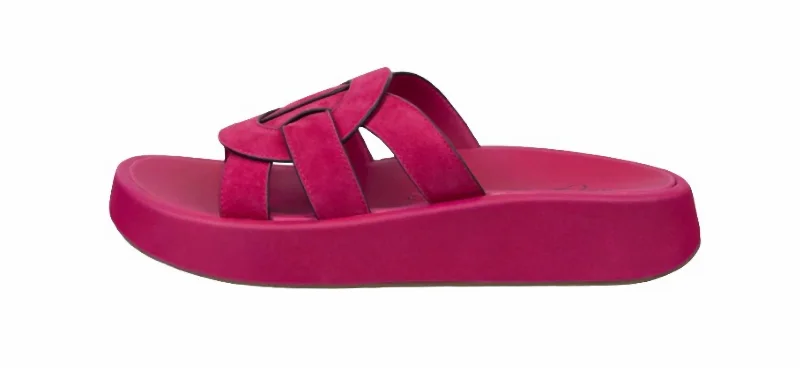 Women's Market Platform Sandals In Pink