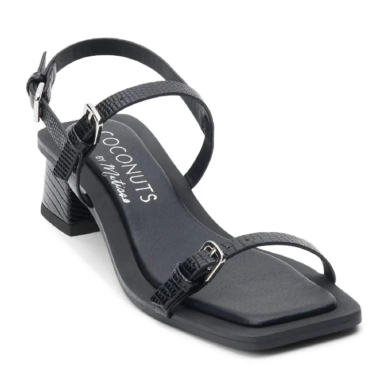 Women's Maya Sandal In Black