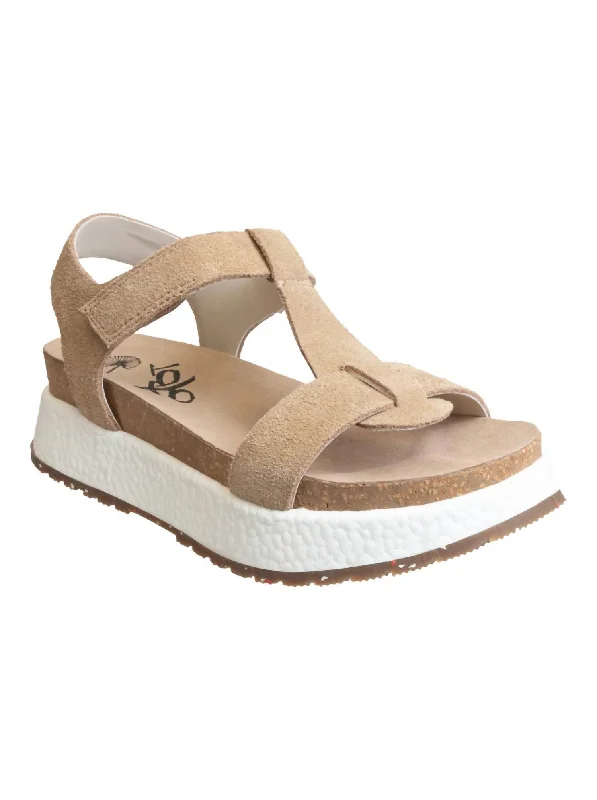 Women's Mend Sandal In Beige