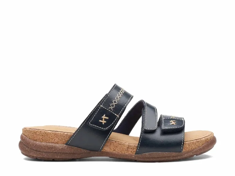 Women's Roseville Bay Sandal In Navy Leather