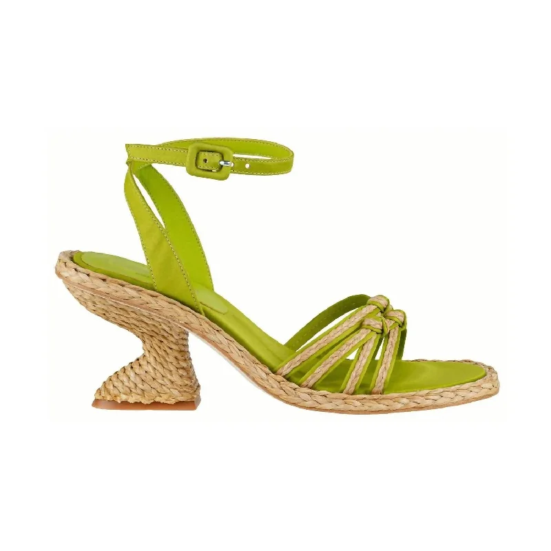 Women's Ruby Sandal In Lime