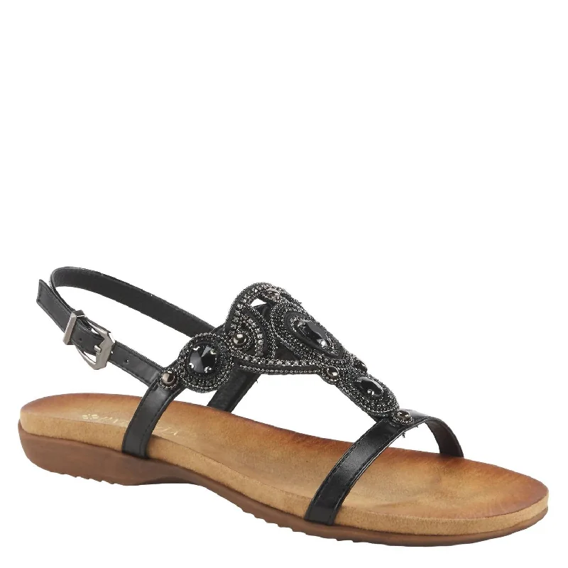 Women's Salerno Sandals In Black