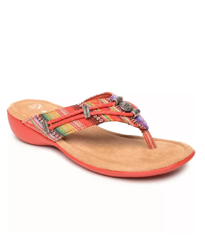 Women's Silverthorne 360 Thong Sandals In Frisco Stripe