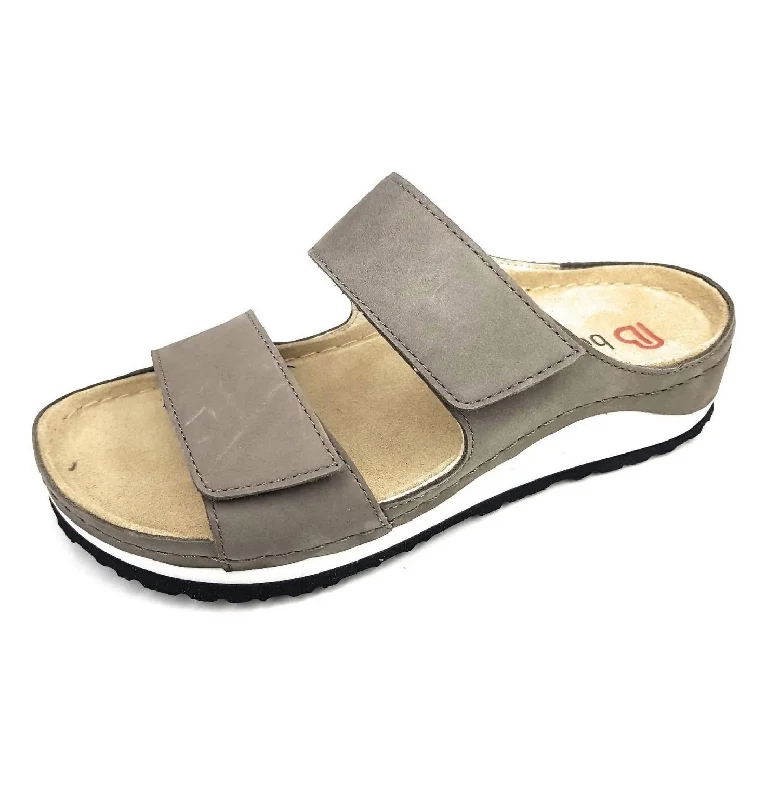 Women's Sirena Sandal In Mud Grey