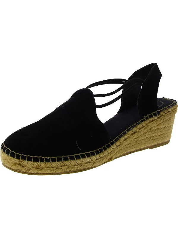 Womens Suede Espadrilles Wedges