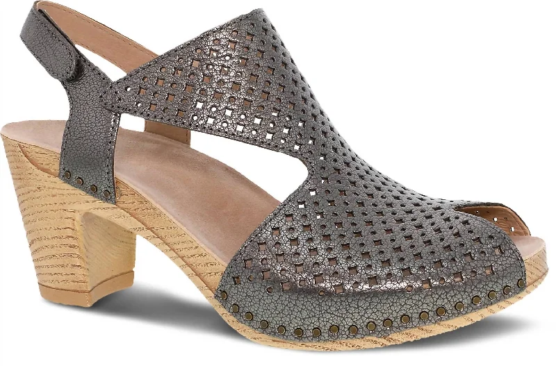 Women's Teagan Slingback Sandal In Grey