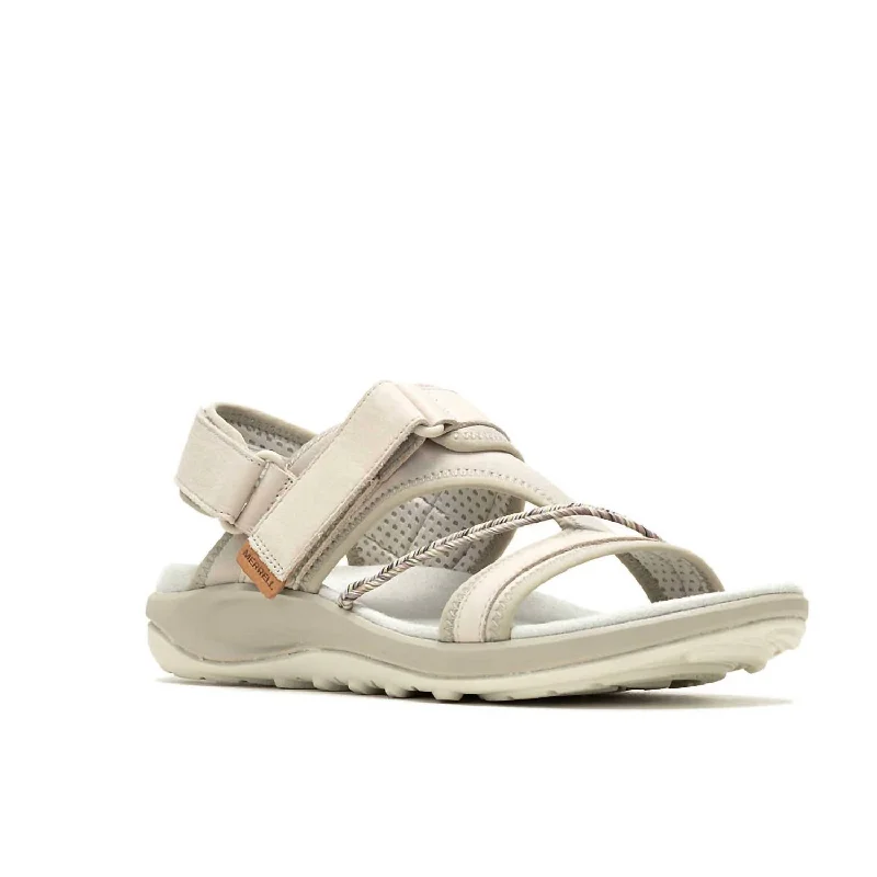 Women's Terran Backstrap Sandals In Silver