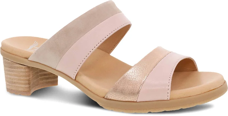 Women's Theresa Slip-On Sandal In Blush