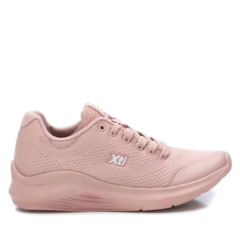 Women's Trainer Sneakers In Nude