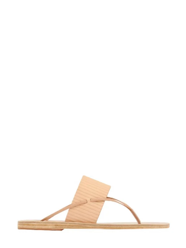 Yni Vachetta Sandals In Natural