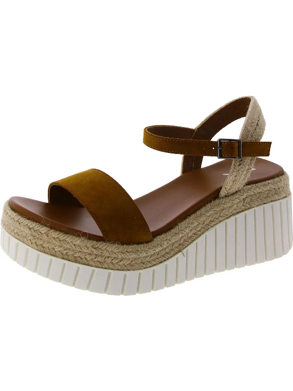 Zalia Womens Wedge Platform Espadrilles