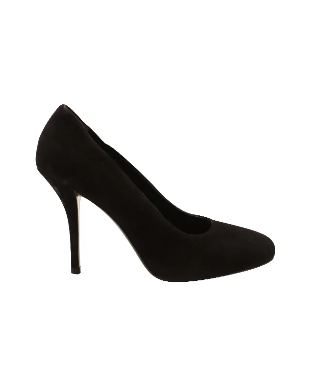 Balenciaga High Heel Pumps in Black Suede