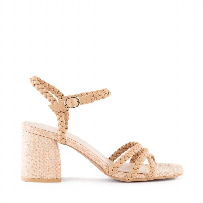 Cater To You Heel In Beige