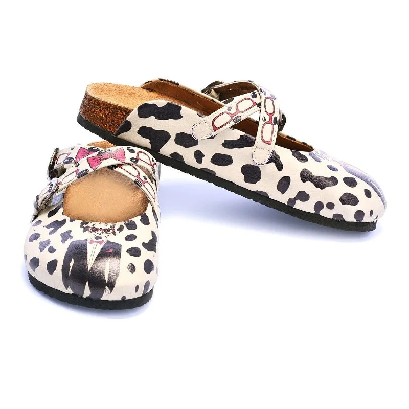 Dalmatian Dog Clogs CAL110