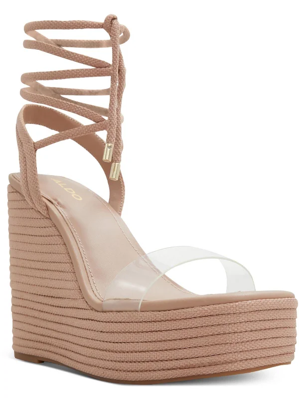 Devonteriel Womens Wedges Ankle Wedge Heels