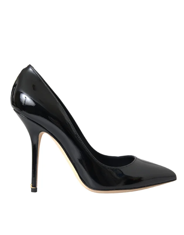 Dolce & Gabbana  Patent Leather Bellucci Pumps Heels Women's Shoes