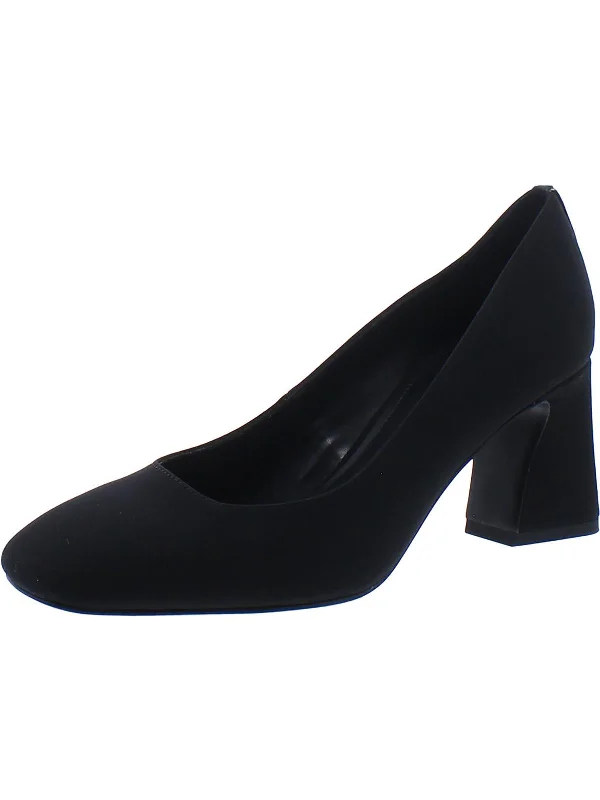 Ellio Womens Leather Dressy Pumps