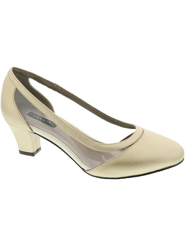 Eve Womens Metallic Slip-On Pumps