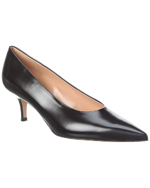 Gianvito Rossi Robbie 55 Leather Pump