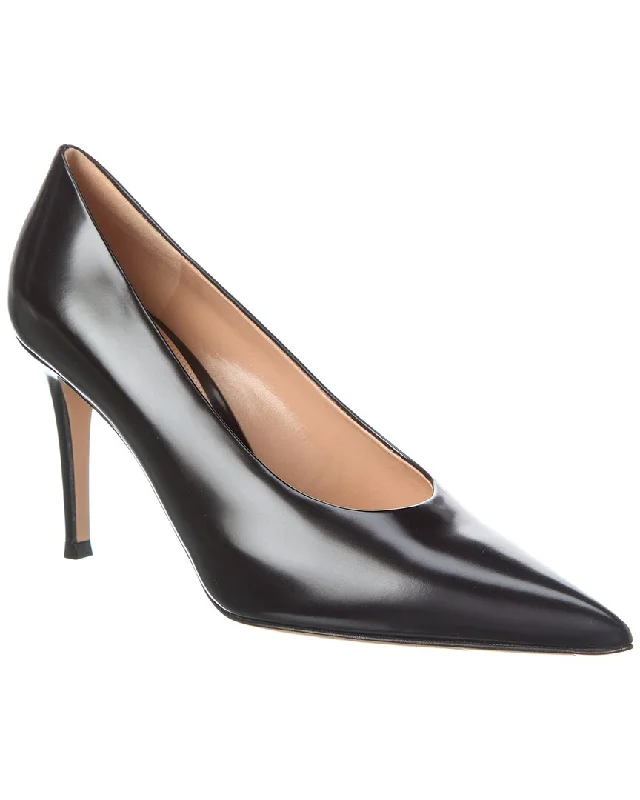 Gianvito Rossi Robbie 85 Leather Pump