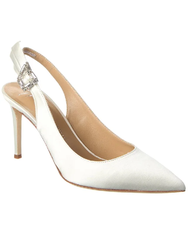 Giuseppe Zanotti Samia 85 Satin Slingback Pump