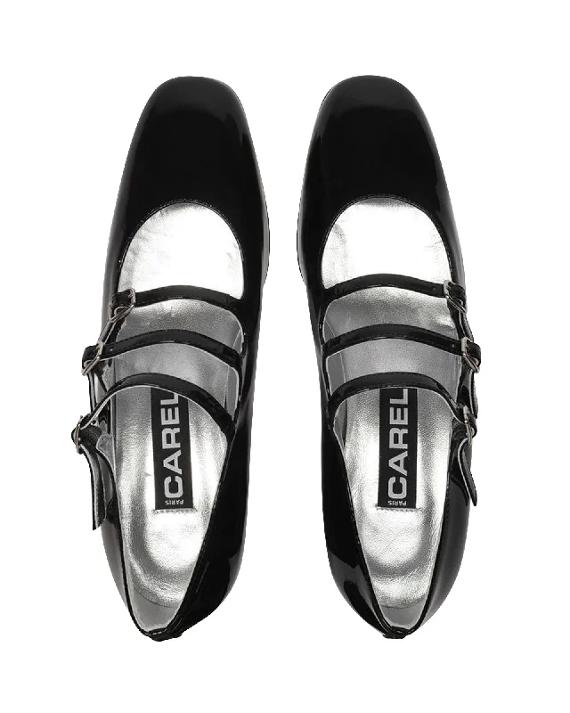 Kina Pumps - Carel - Black - Patent Leather