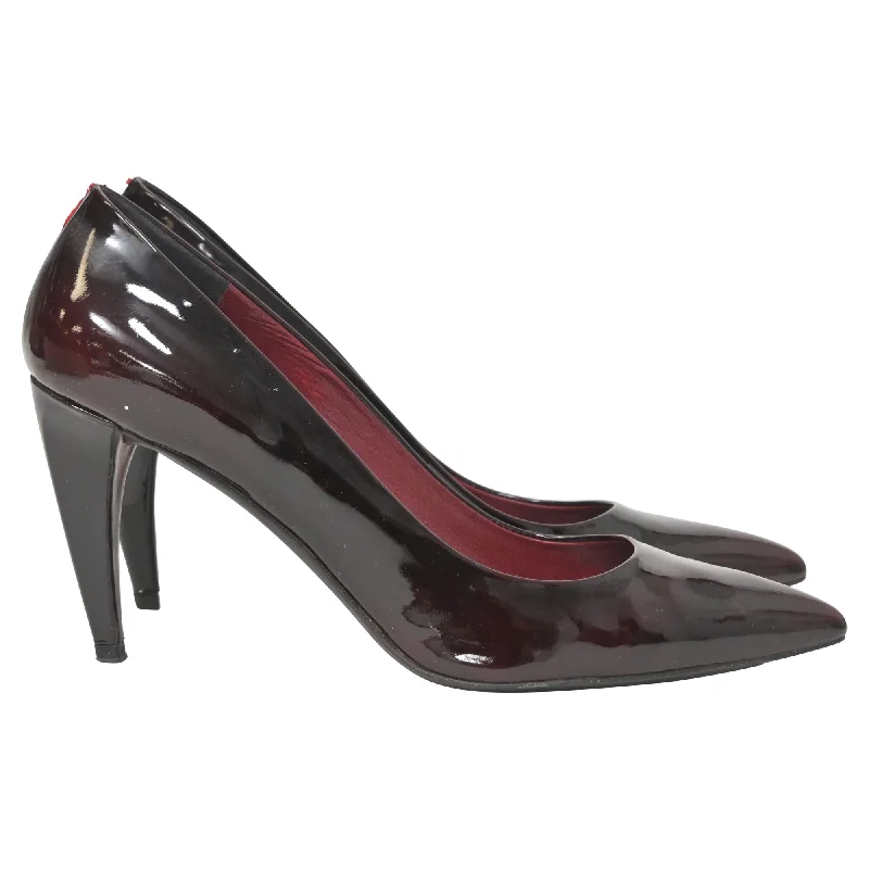 Miu Miu Pumps in Burgundy Patent Leather