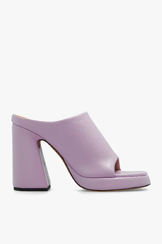 Proenza Schouler New Forma Light Purple Soft Leather Heel Shoes