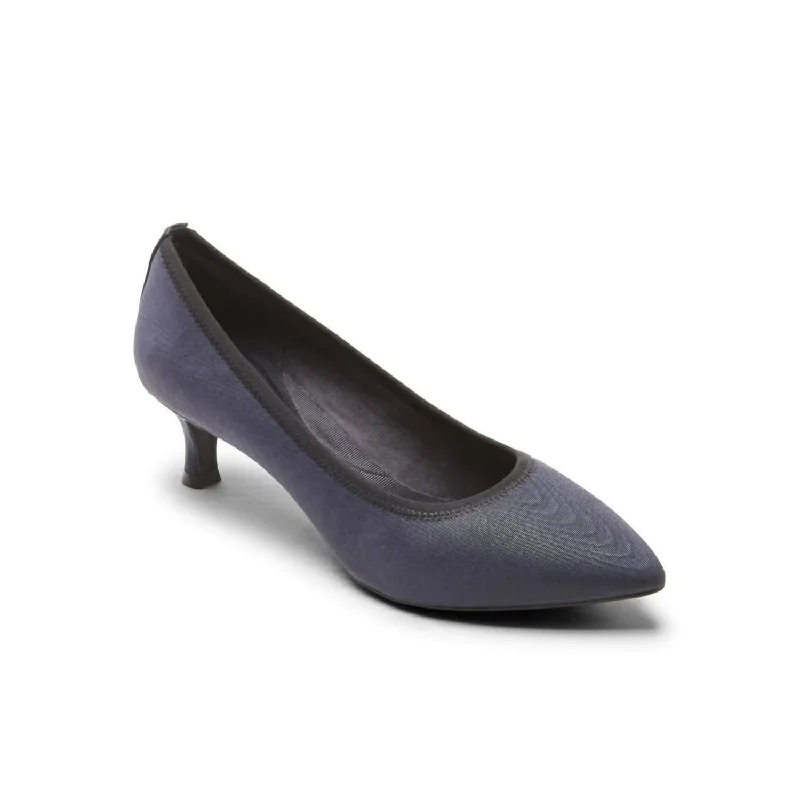 Total Motion Kaiya Pump Heel - Wide Width In Navy