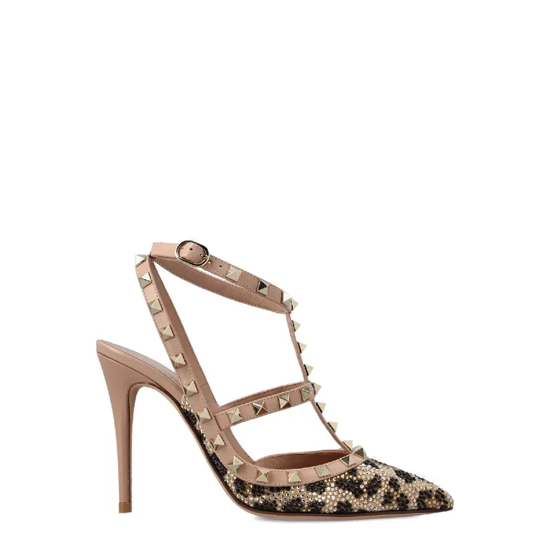 Valentino Garavani Rockstud Leopard Pumps