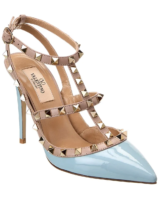 Valentino Rockstud Caged 100 Patent Pump