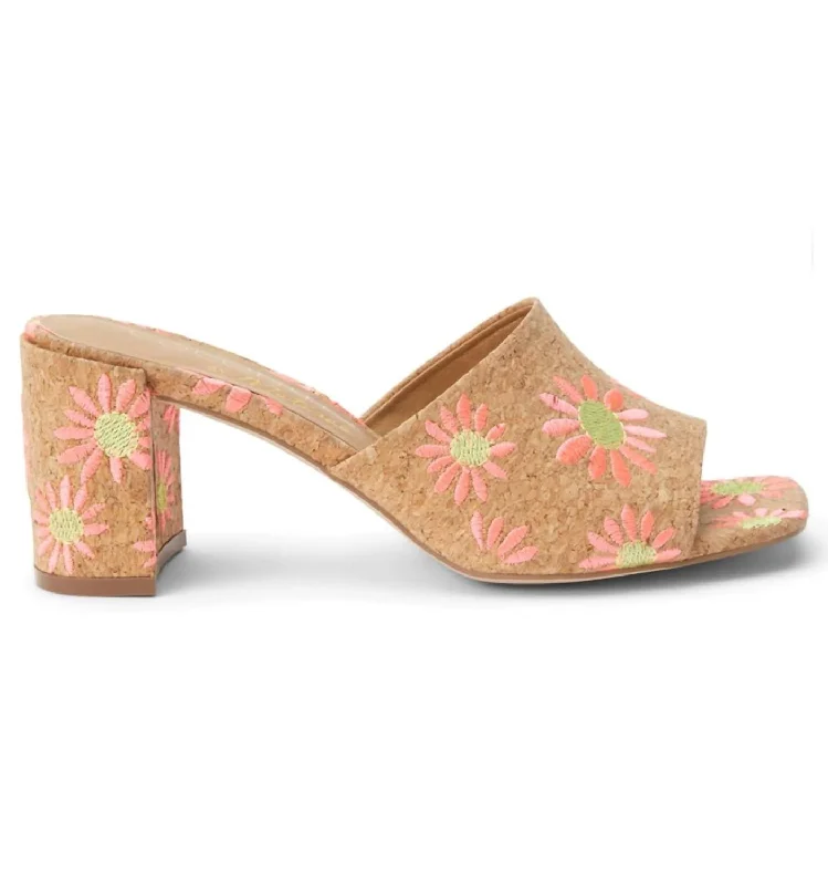 Women Kristin Heel In Pink Daisy