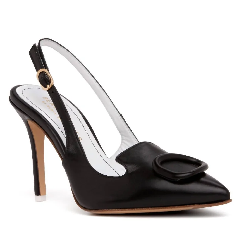 Women's Ada Slingback Heels In Black