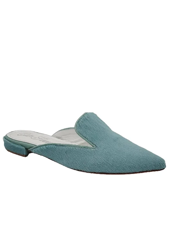 Women's Gretchen Mule In Aquamarine