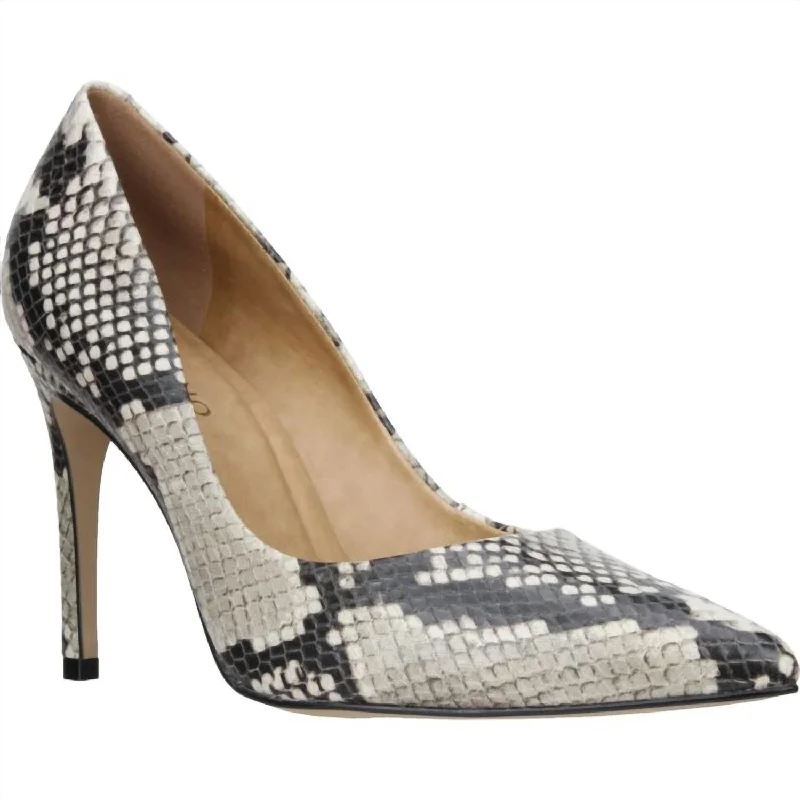 Women's Point Toe Pump Heels In Python