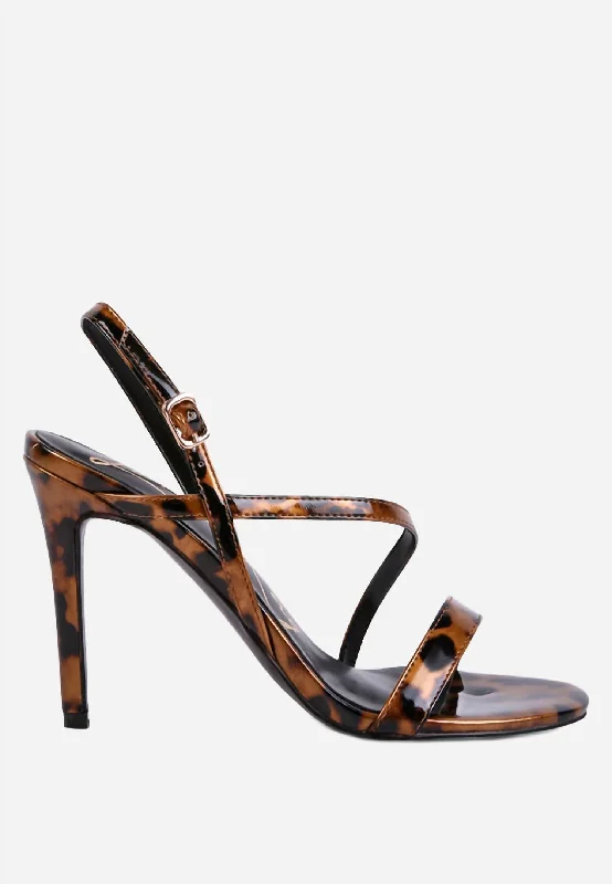 Women's Skyfall Ankle Strap Sandals In Leopard