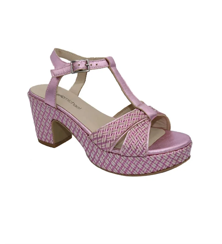 Women's Valencia Heels In Pink