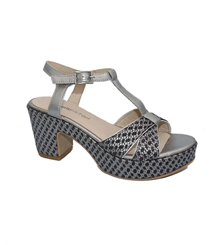 Women's Valencia Heels In Silver